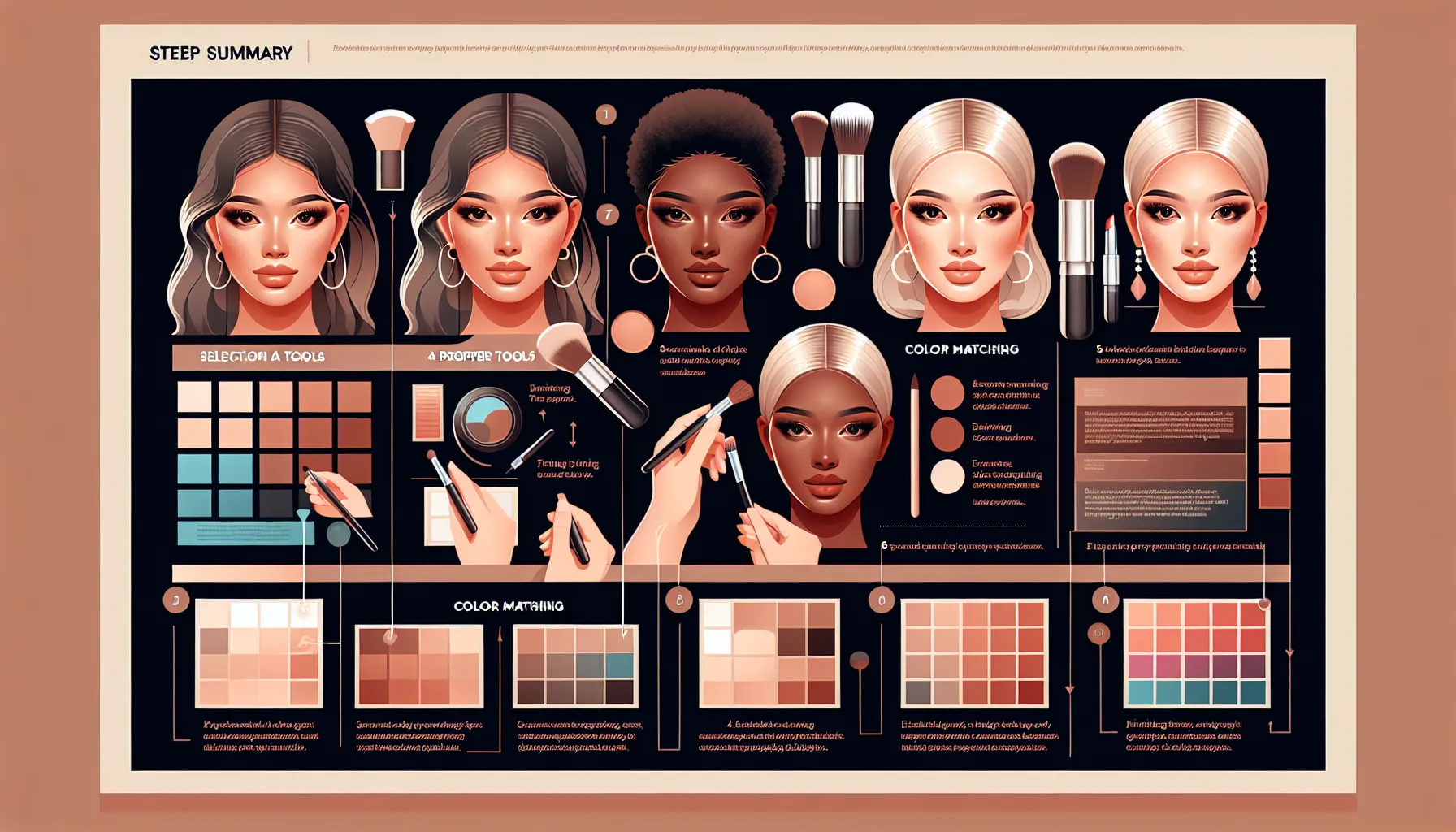 Step-by-Step Guide to Applying Makeup Like a Pro Summary